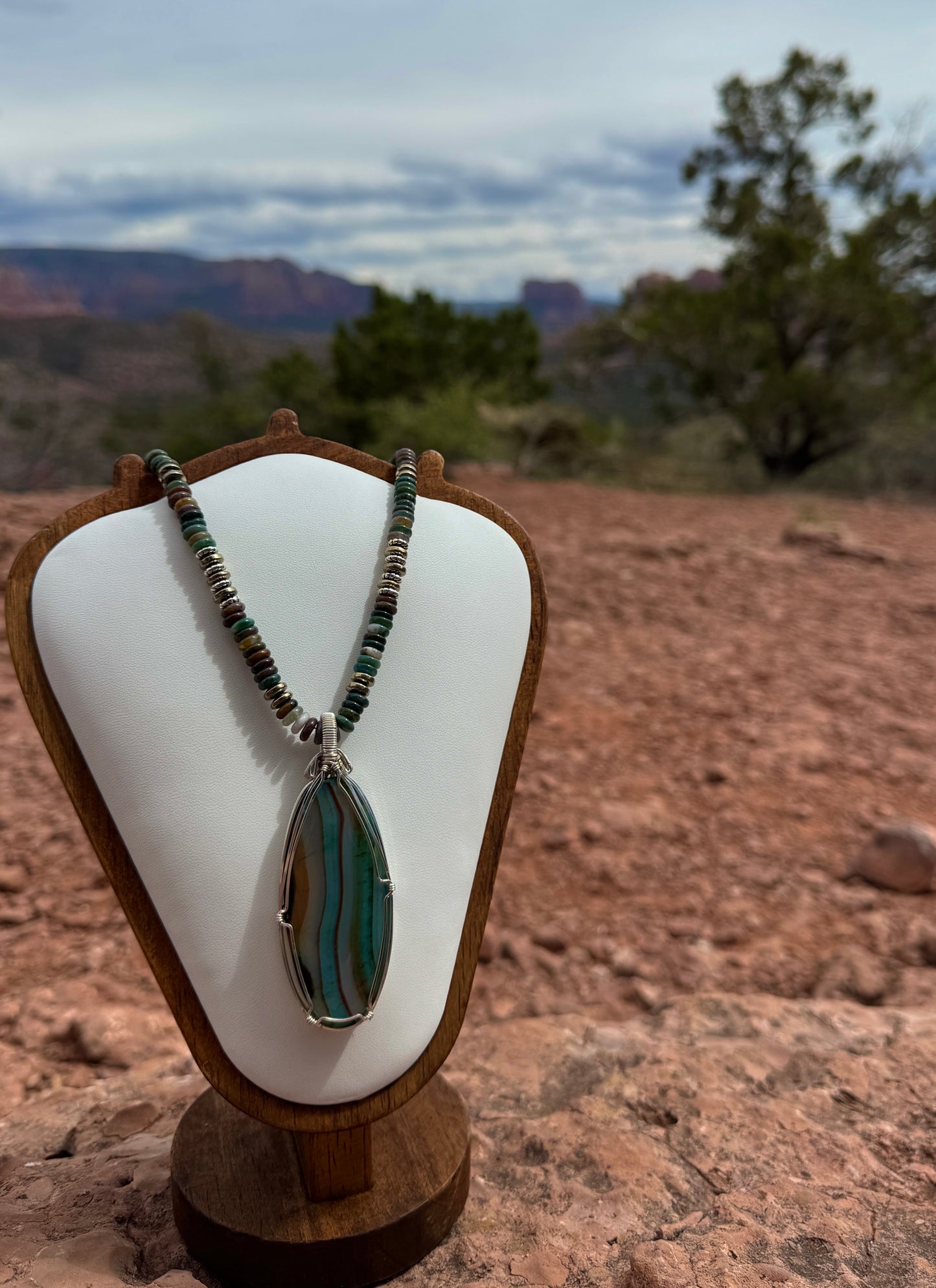 Indian Agate Necklace