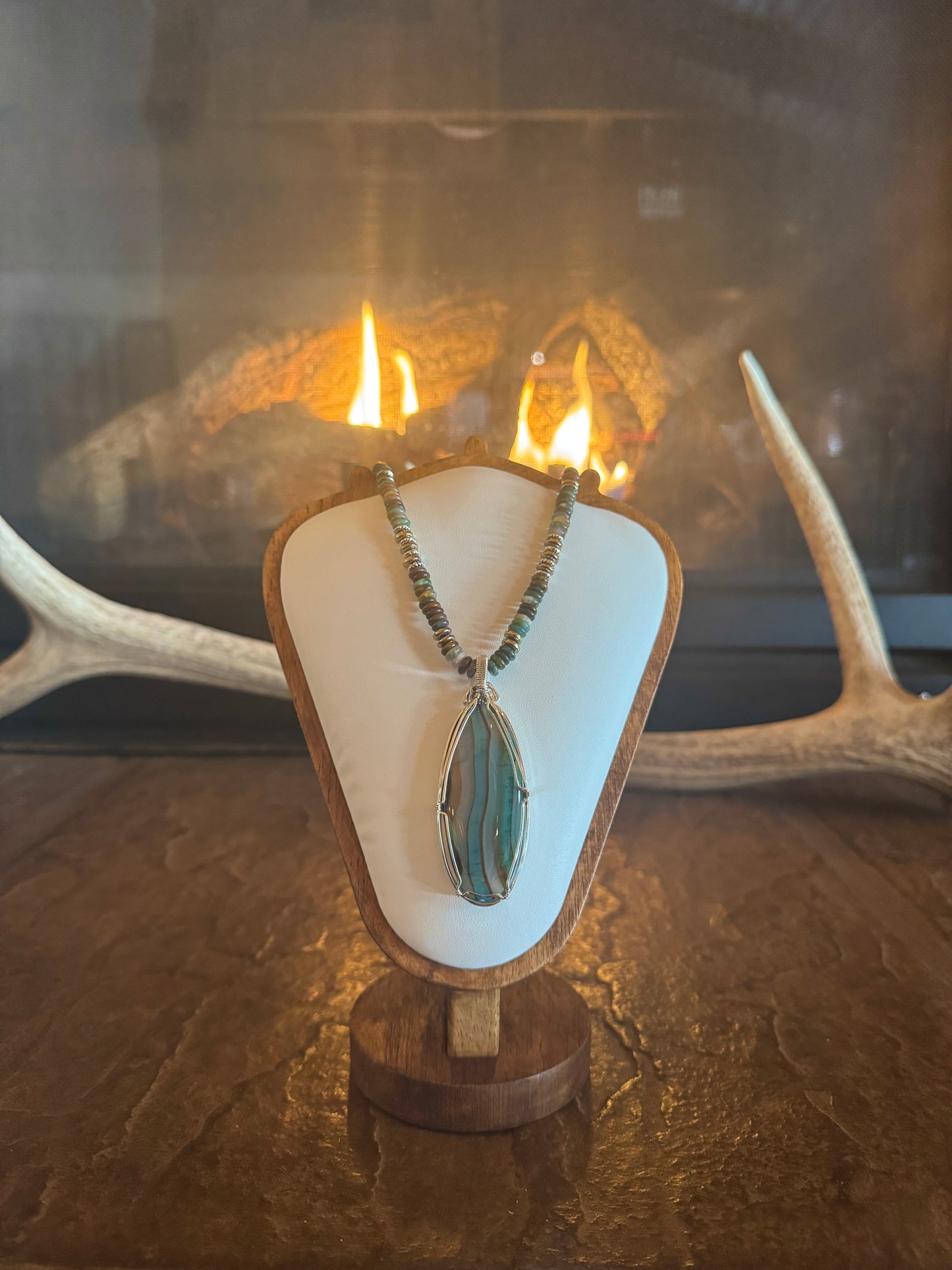 Indian Agate Necklace