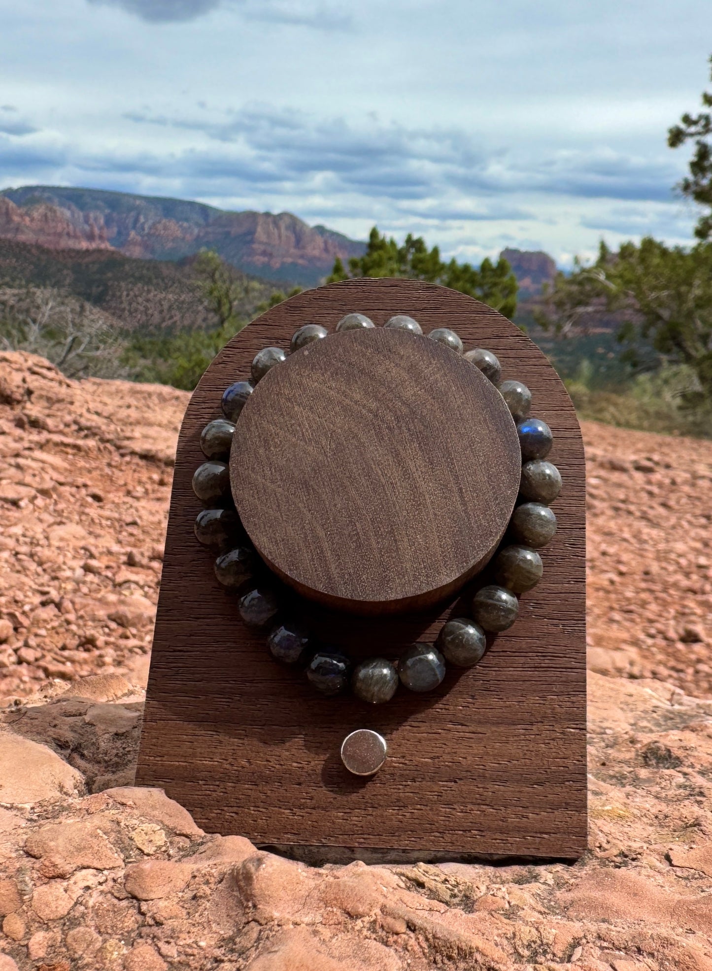 Black Labradorite Bracelet