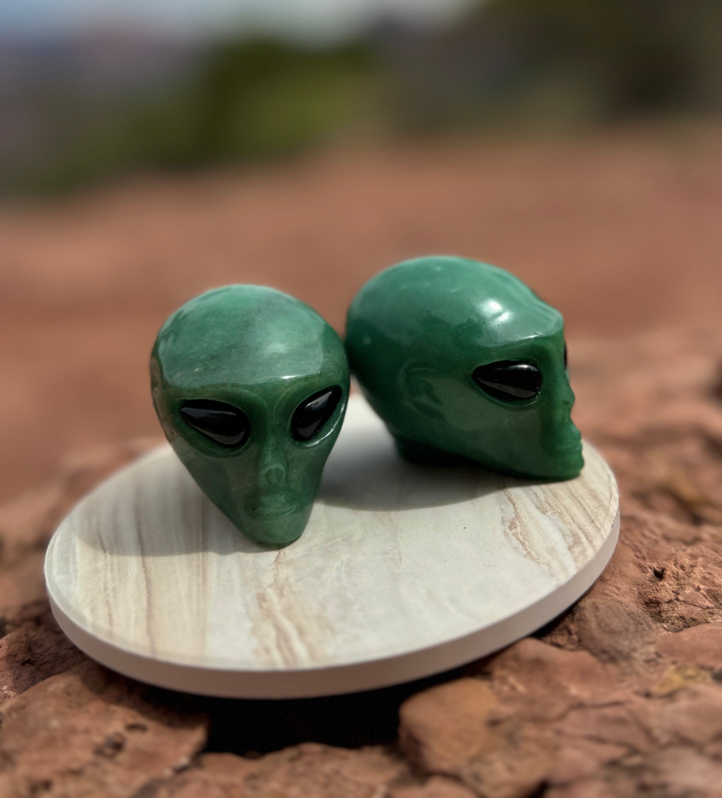 Alien Head Crystal