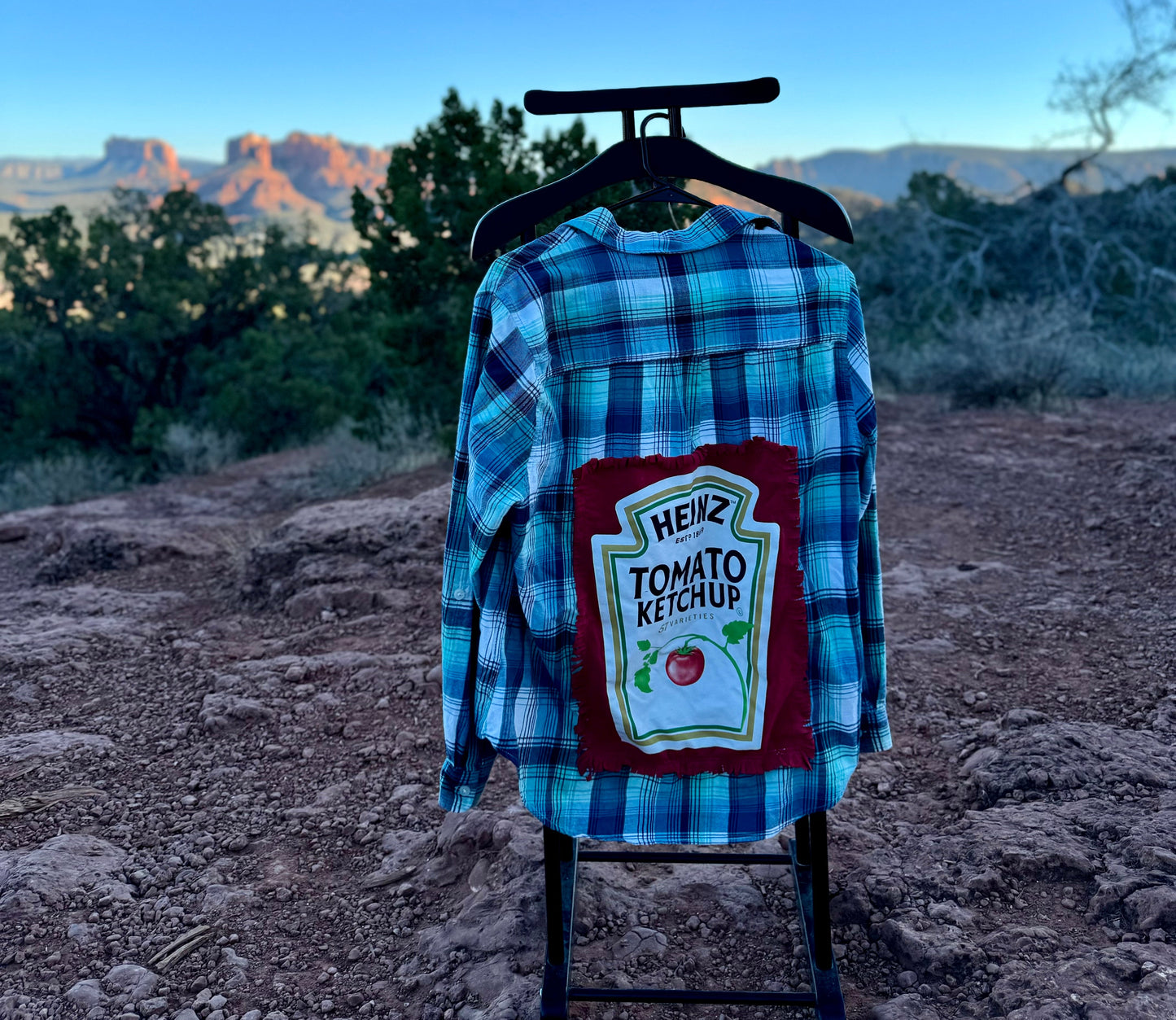 Ketchup Flannel (L)