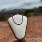 Rhodonite 3mm Necklace