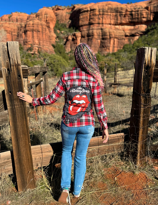 Rolling Stones Flannel (Small)