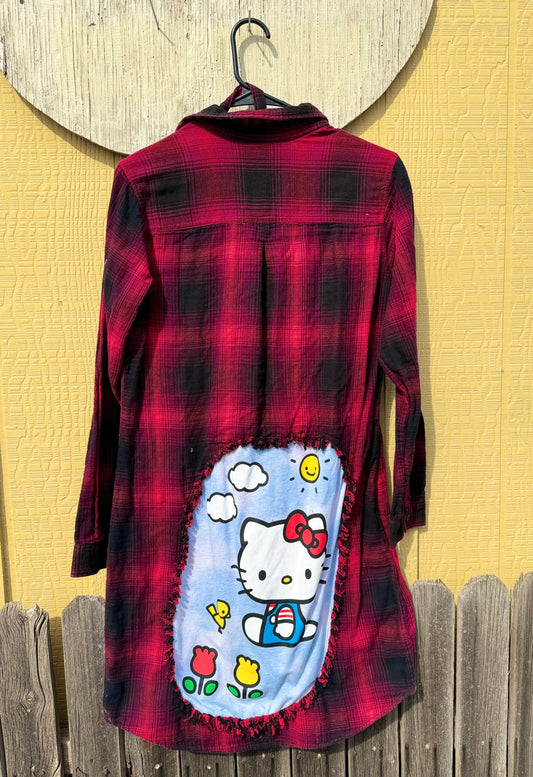 Hello Kitty Flannel Dress (Medium)