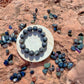 Matte Black Druzy Agate Bracelet