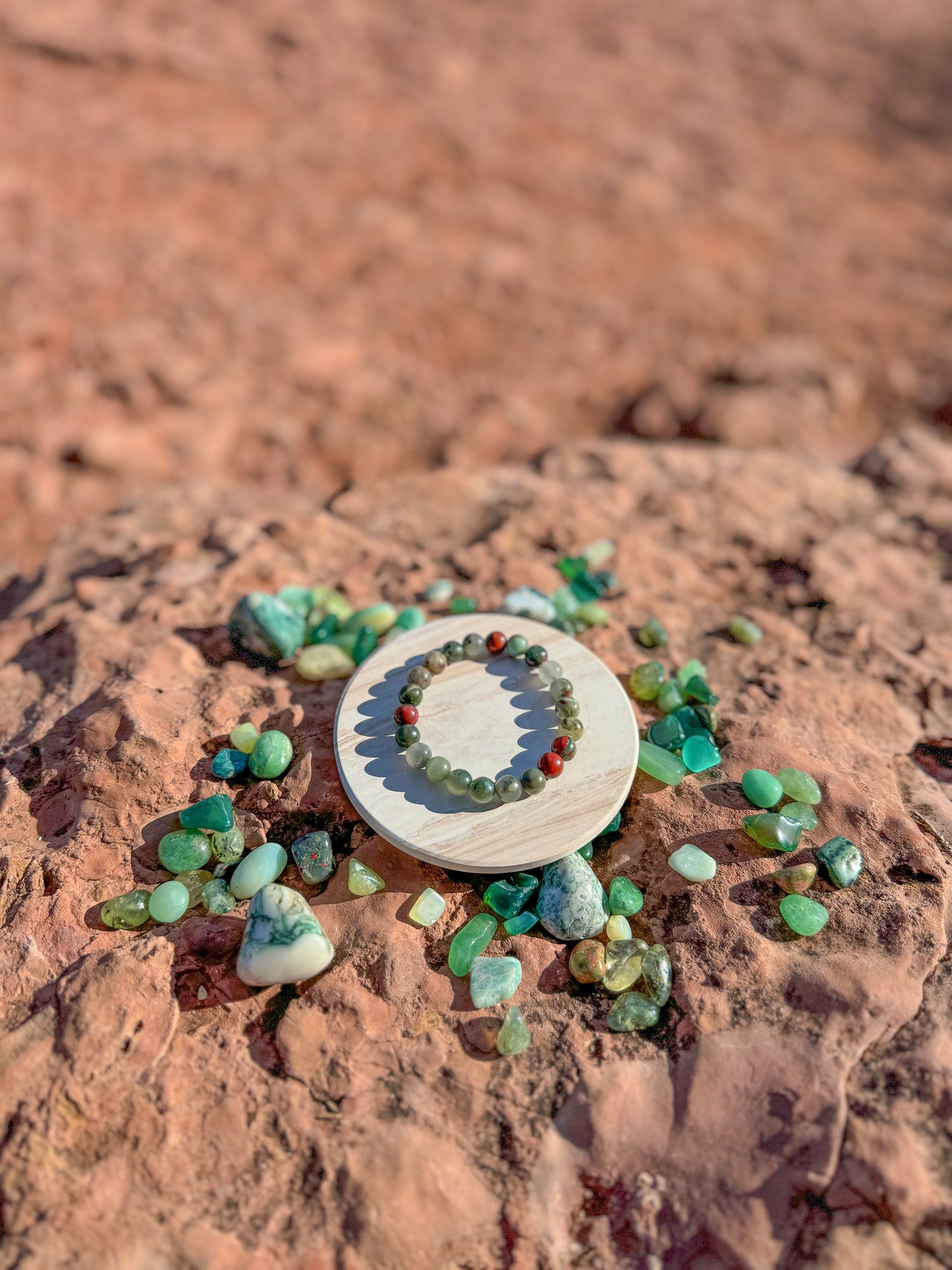 Bloodstone Bracelet