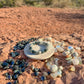 Blue Grey Rutilated Quartz Bracelet