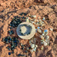 Blue Grey Rutilated Quartz Bracelet