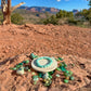 Chatoyant Green Moonstone Bracelet