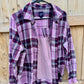 We Read Wine Labels Flannel (XL)