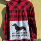 Don’t Trip On My Weiner Flannel (XXL)