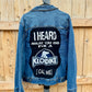 I Heard Denim Jacket (L)