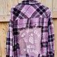 We Read Wine Labels Flannel (XL)