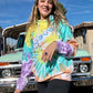 Positive TieDye Hoodie (Medium)