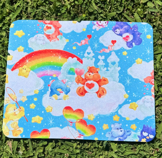 Caring Bear Kawaii Mousepad/ Dabmat