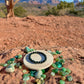 Green Goldstone Bracelet