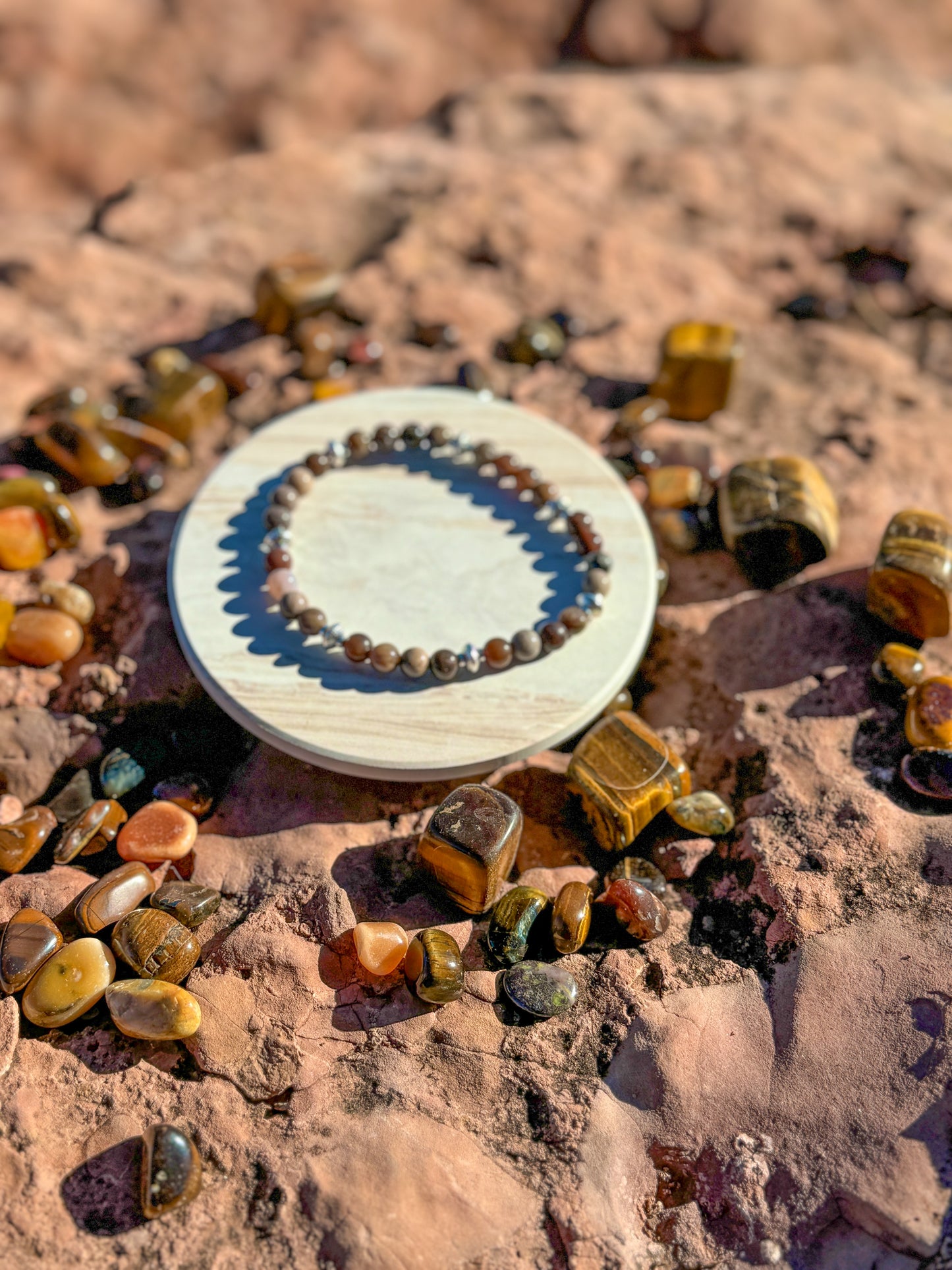 Petrified Wood Bracelet