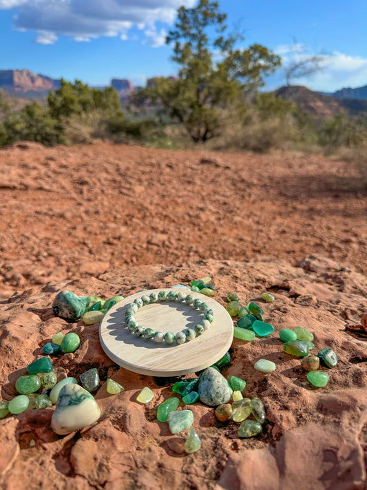 Tree Agate Bracelet