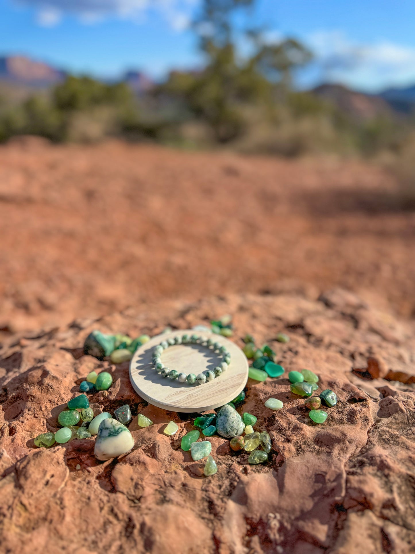 Tree Agate Bracelet