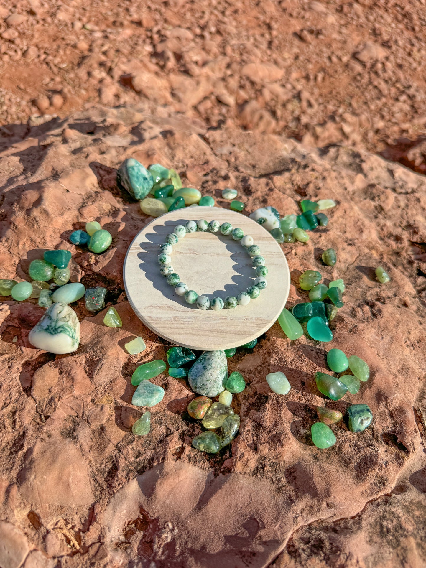 Tree Agate Bracelet