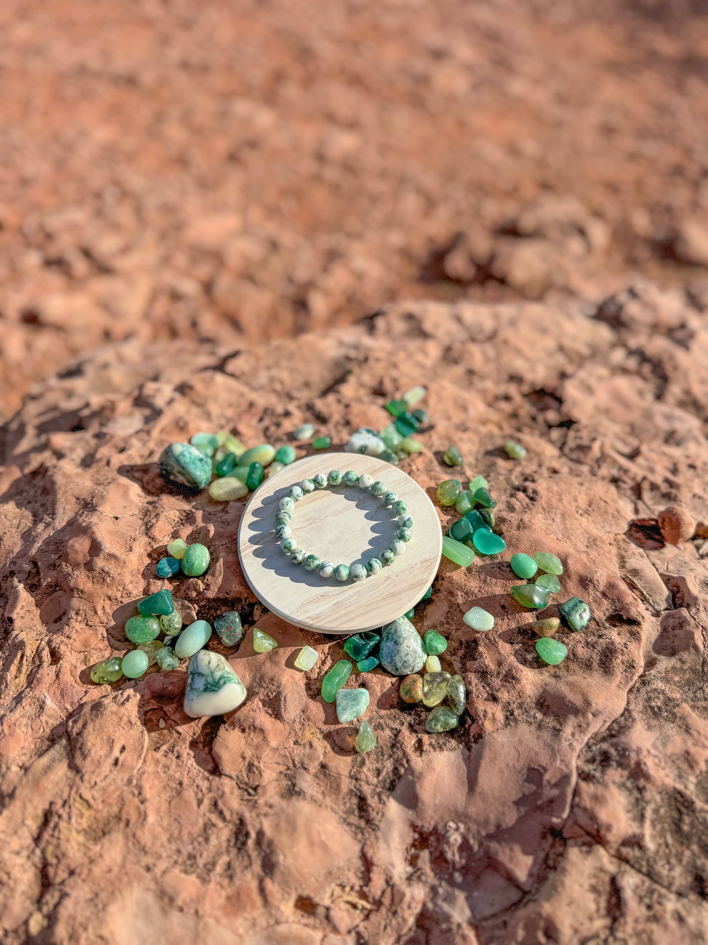 Tree Agate Bracelet