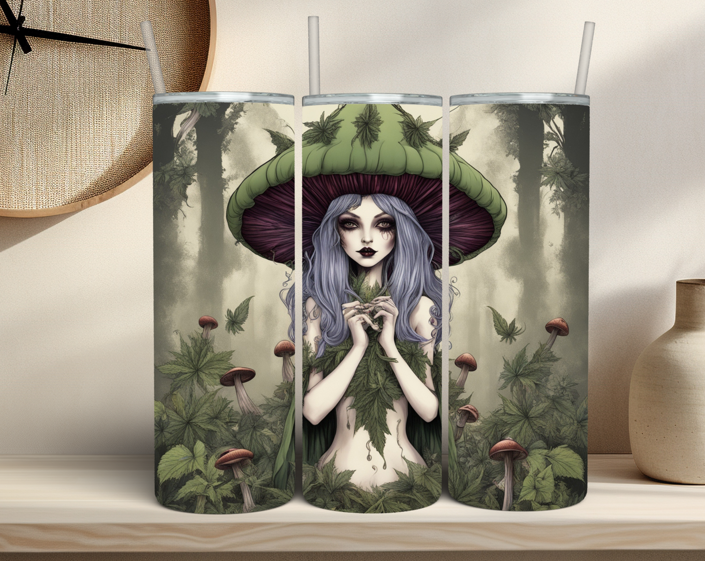 Gorgeous Green Fairy Tumbler