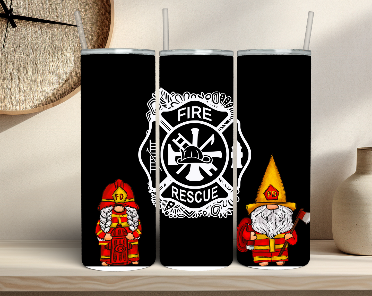 Firefighter Tumblers (Multiple)