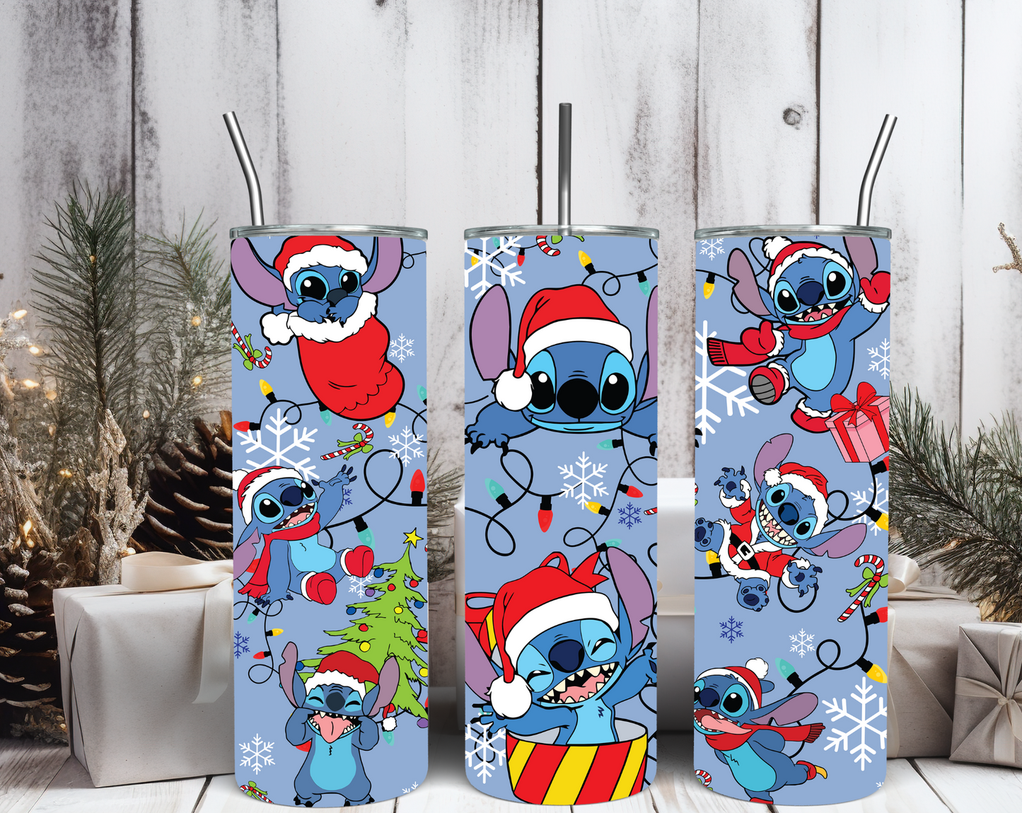 Alien Christmas Tumblers MULTIPLE