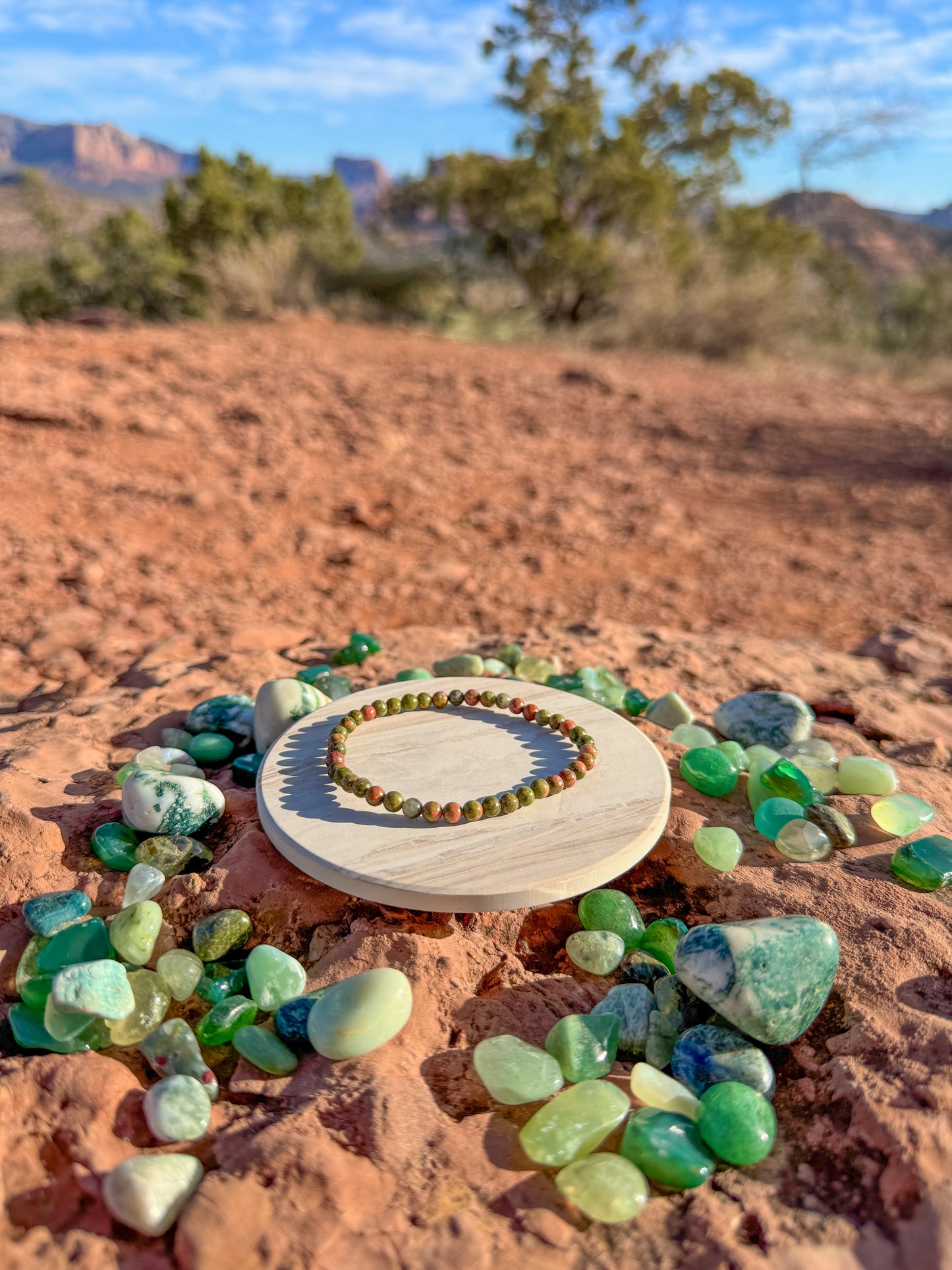 Unakite Bracelet