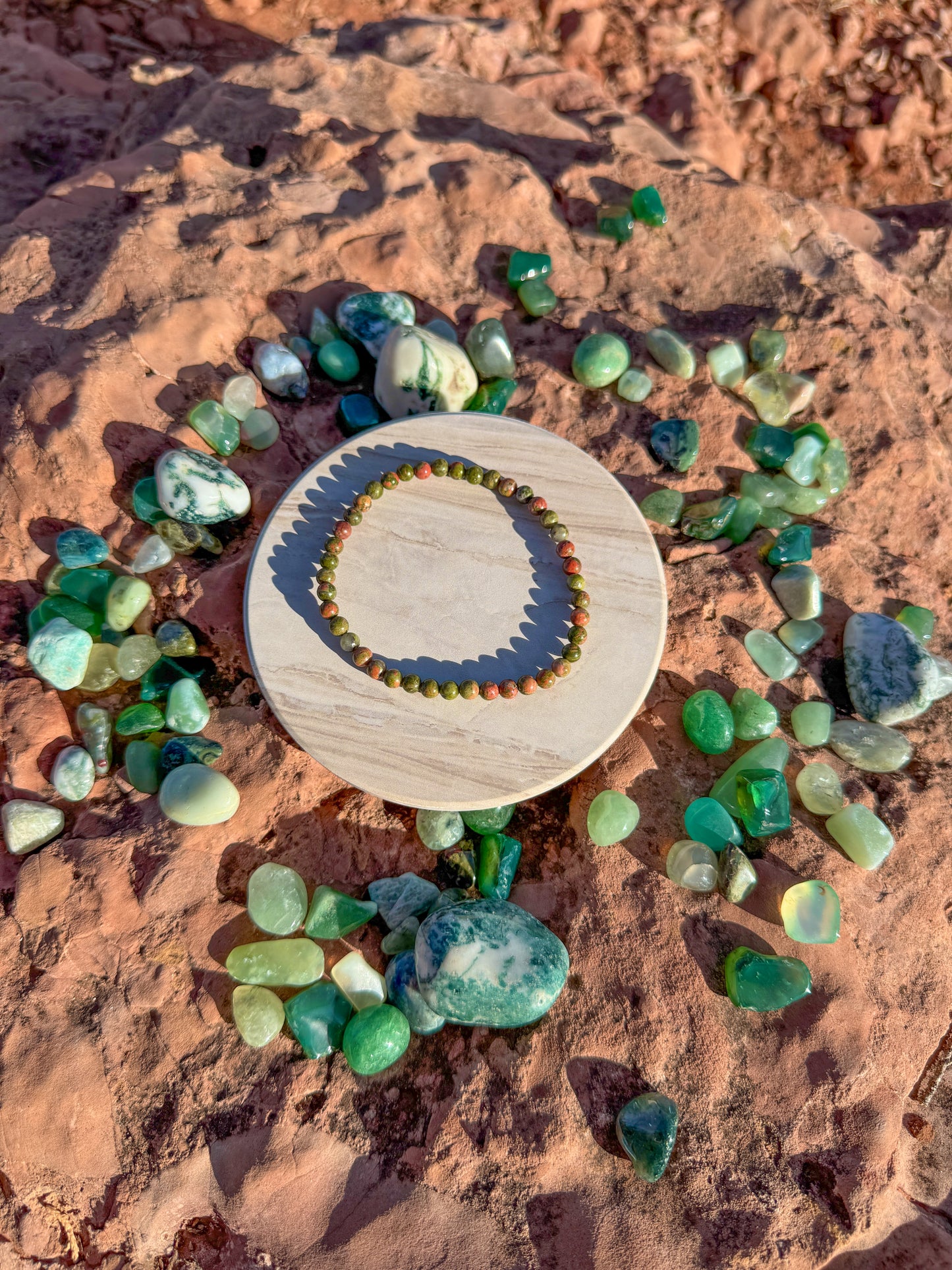 Unakite Bracelet