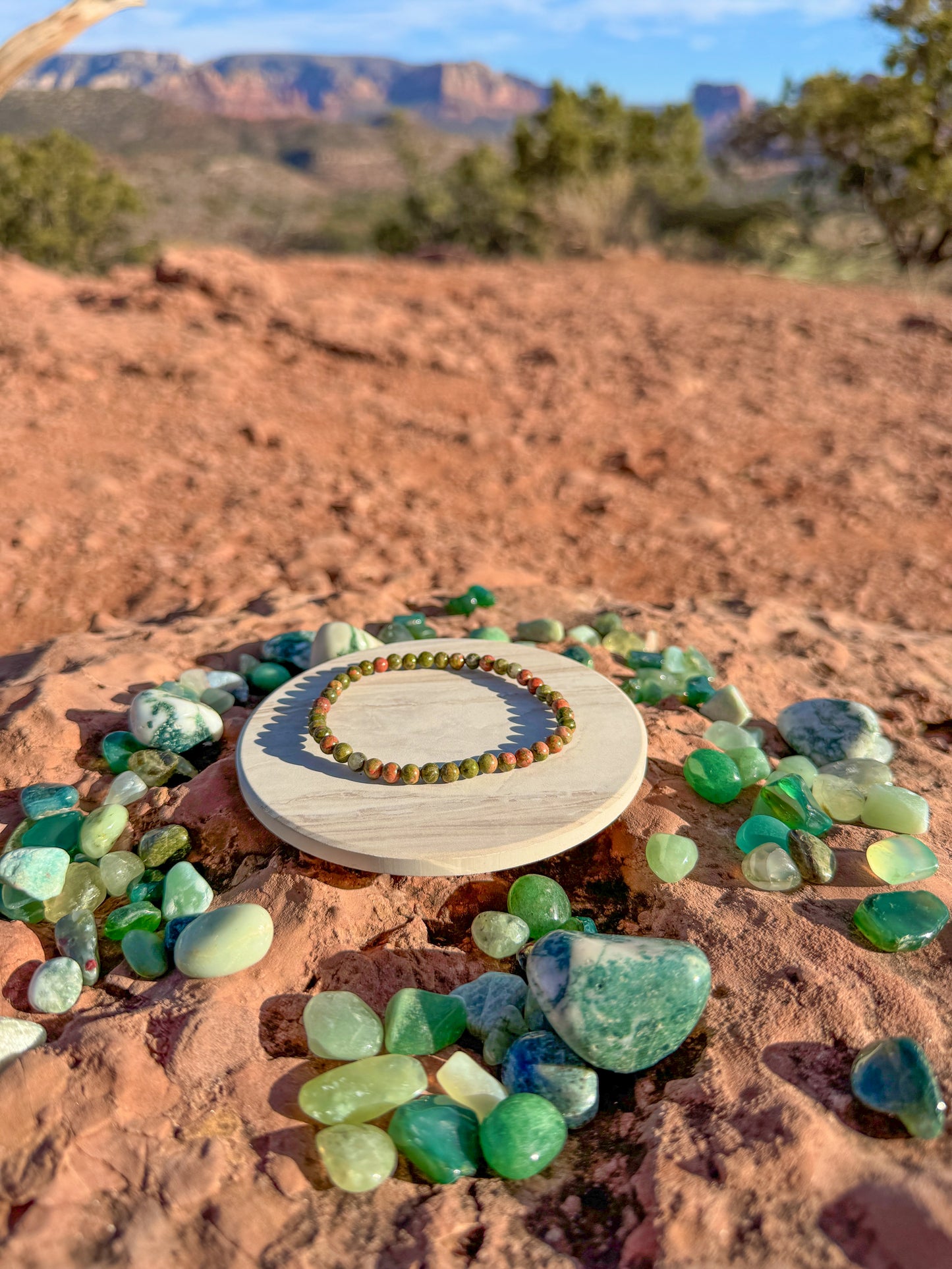 Unakite Bracelet