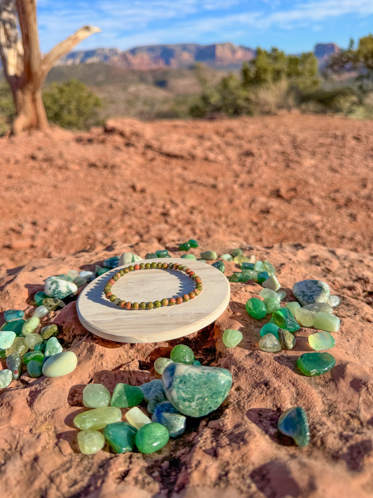 Unakite Bracelet