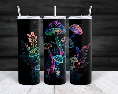 Neon Mushroom Tumblers (Multiple)