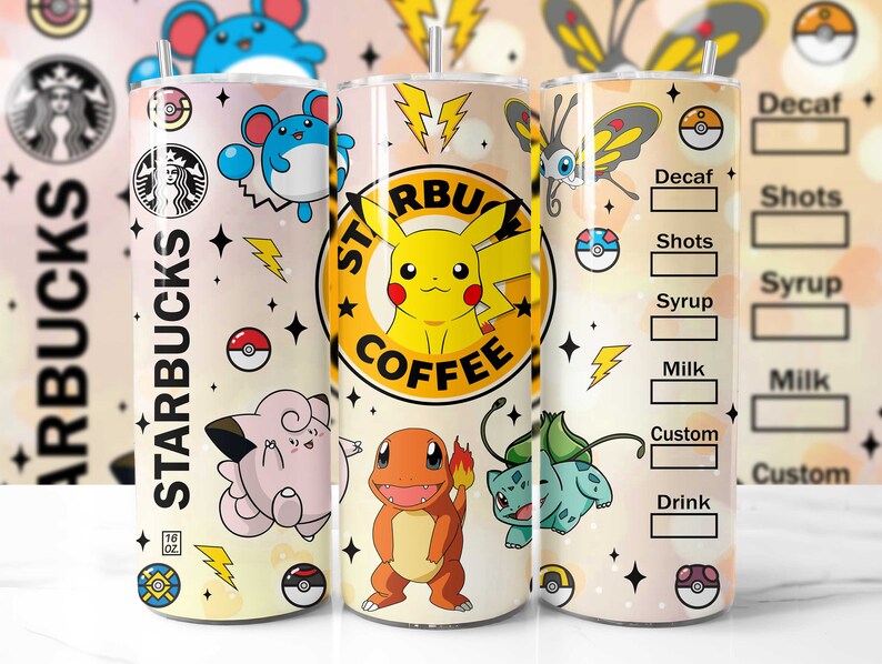 Kawaii Anime Tumblers MULTIPLE