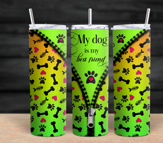 Dog Best Friend Tumbler