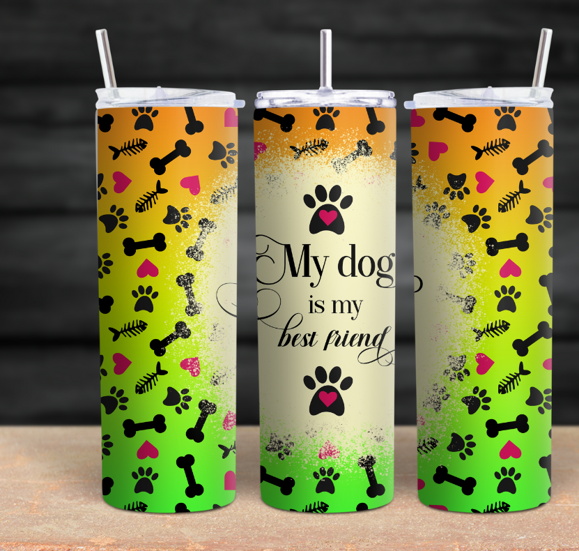 Dog Best Friend Tumbler